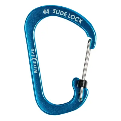 Nite Ize SlideLock Carabiner Aluminium Mászókarabiner - blue