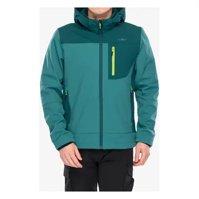 CMP Vivo Jacket Zip Hood Softshell kabát - lichen/alpine