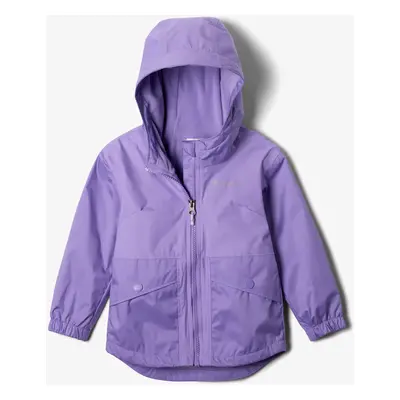 Columbia Rainy Trails II Fleece Lined Jacket Gyerekkabát - paisley purple/purple