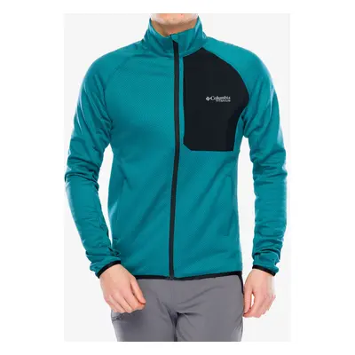 Columbia Triple Canyon Grid Fleece Full Zip II Polárfelső - river blue/black