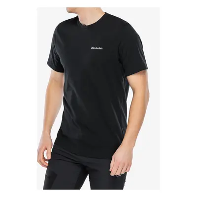 Columbia Hageman Graphic Tee Nyomtatott póló - black/heavenly horizons