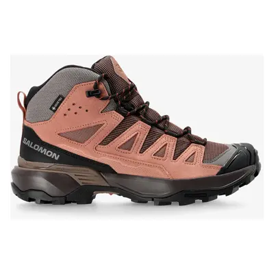 Salomon X Ultra LTR Mid GTX Gore-Tex női cipő - pepper/cognac