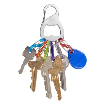 Nite Ize KeyRack+ S-Biner Kulcstartó Karabiner - stainless steel