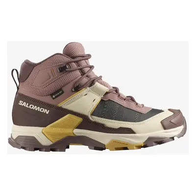 Salomon X Ultra Mid GTX Női túracipő - burlwood/roast/rattan