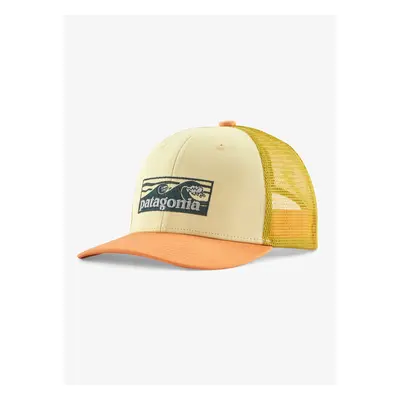 Patagonia Trucker Hat Sapka gyerekeknek - boardshort logo/butter yellow