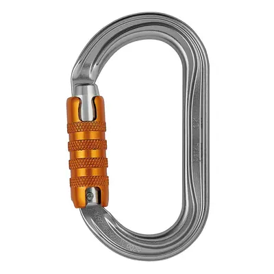 Petzl OK Triact-Lock Karabiner - gray