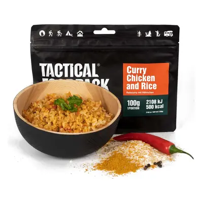 Tactical Foodpack liofilizált étel, csirkecurry rizzsel, g