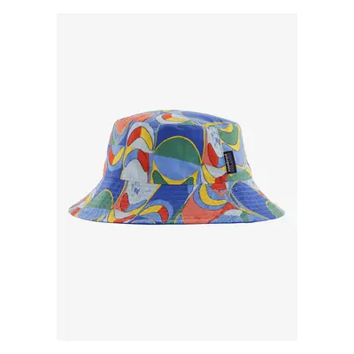 Patagonia Baby Sun Bucket Hat Gyermek kalap - swallowtail geo/eddy blue