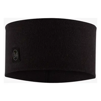 Buff Merino Wide Headband Fejpánt - black