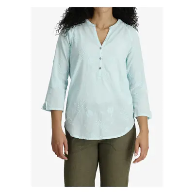 Royal Robbins Oasis Tunic II 3/4 Sleeve Női ing - pacific blue