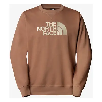 The North Face Drew Peak Crew Férfi pulóver - latte/gravel