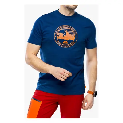 Mountain Equipment Roundel Tee Pamutpóló - admiral blue