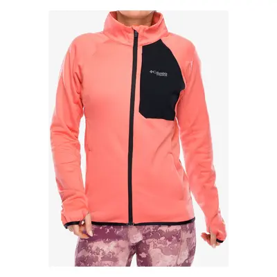 Columbia Triple Canyon Grid Fleece Full Zip Cipzáras női felső - alpenglow