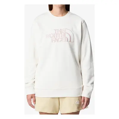 The North Face Drew Peak Light Crew Női pulóver - white dune/metal pink