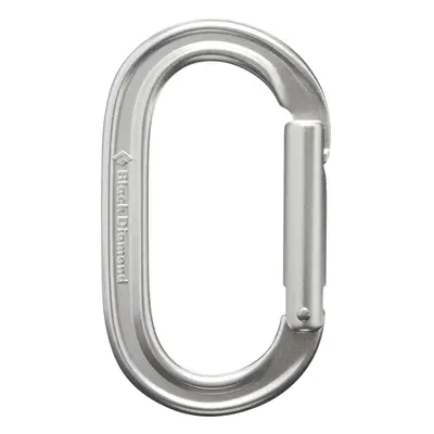 Black Diamond Oval Keylock Carabiner Karabiner - polished