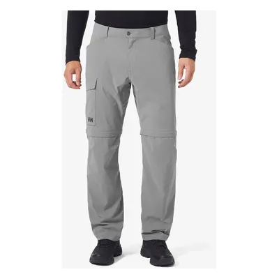 Helly Hansen Elv Light Zip Off Pant Nadrág rövidíthető nadrágszárral - concrete