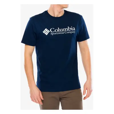 Columbia CSC Basic Logo S/S Shirt Pamutpóló - collegiate navy/csc retro logo