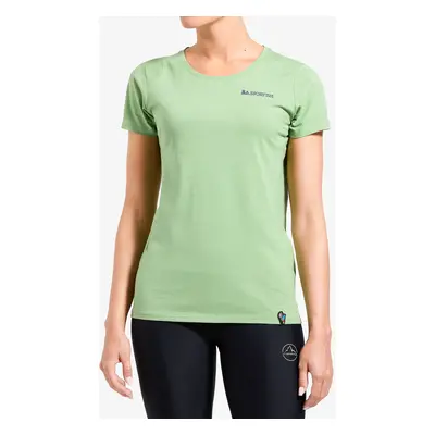 La Sportiva Moon Rock T-Shirt Női mászópóló - aspen green