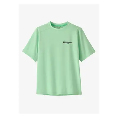 Patagonia Cap SW T-Shirt Póló gyerekeknek - little fish/rinsed green