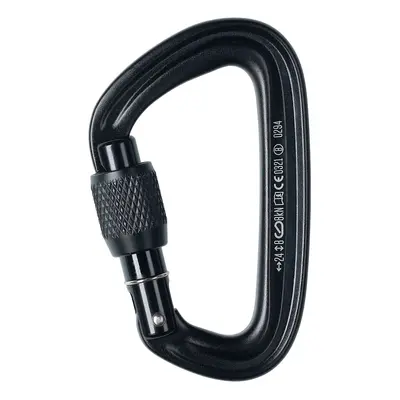 Black Diamond LiteForge Screwgate Karabiner - black