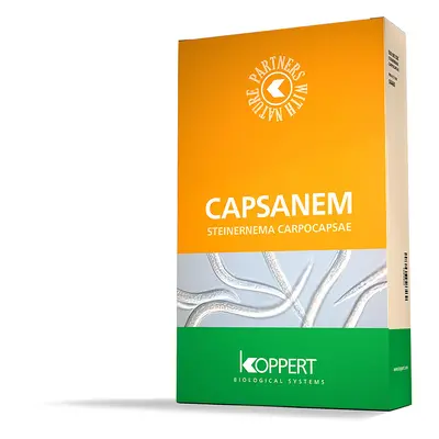 KOOPERT CAPSANEM Steinernema carpocapsae Csomagolás: 2 x 250 millió