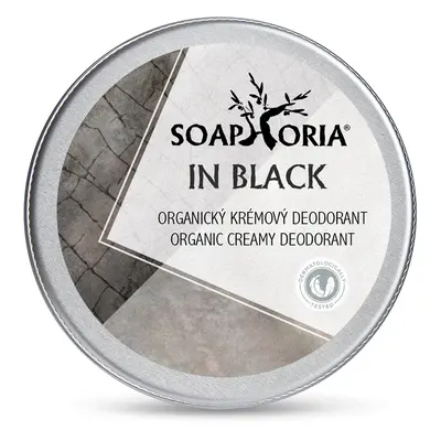 Soaphoria IN BLACK - férfi organikus krémdezodor