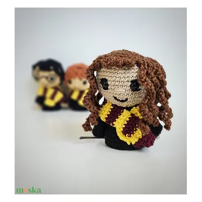 Hermione Granger horgolt figura