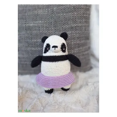 Horgolt panda