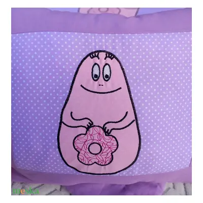 Barbapapa foltvarrott mese párna több színben