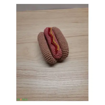 Horgolt hot-dog