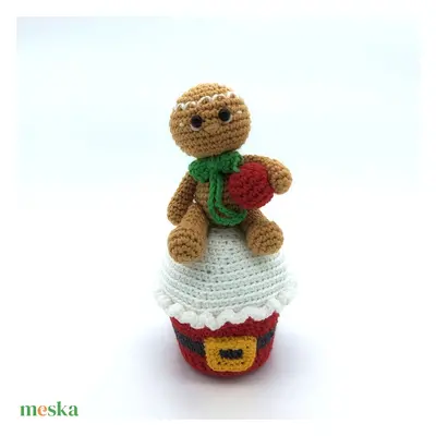 "Édes varázs" Amigurumi mézeskalács figura