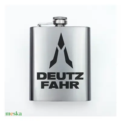 Gravírozott fém flaska - Deutz Fahr