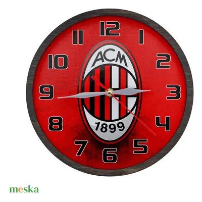 Dekoratív falióra - AC Milan