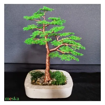 Zöld drót bonsai