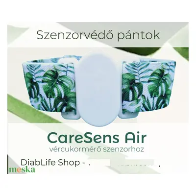 CareSens Air szenzorhoz rugalmas szenzorvédő karpánt (rugalmas, teljes fedésű keret) szenzorpánt