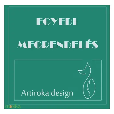 EGYEDI MEGRENDELÉS - mobiltok választható zárral - Artiroka design