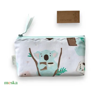 Koala mackó mintás irattartó, pénztárca - Artiroka design