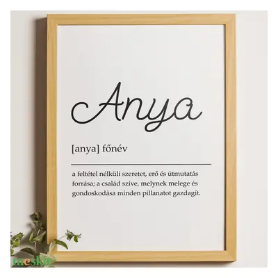 Anya print, kép