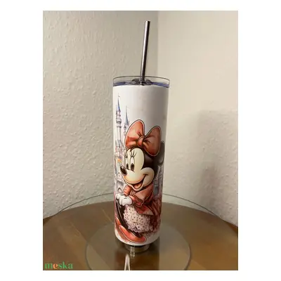 Skinny tumbler - Minnie egér I. 600 ml