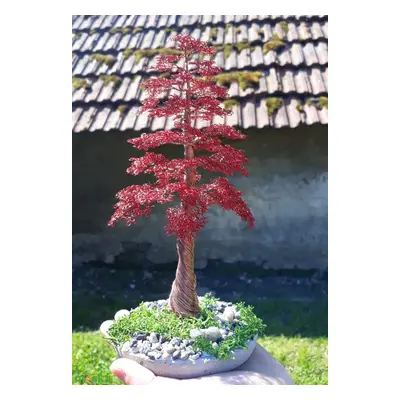 Fenyő alakú drót bonsai