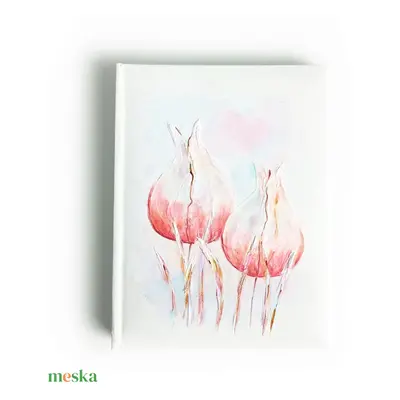 Tulipános fotóalbum 13x18 cm-es fotóknak