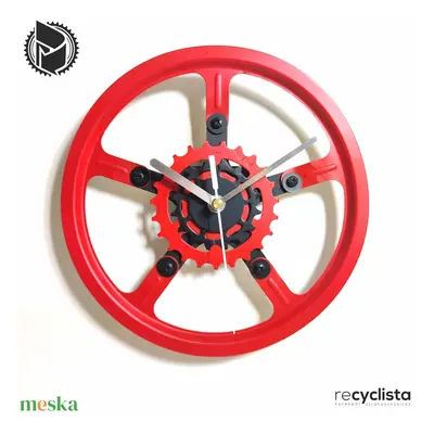 recyclock MES-052 - falióra újrahasznosított kerékpár alkatrészekből