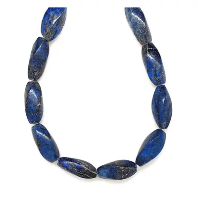 Lapis lazuli tégla csavart 2 18x20mm