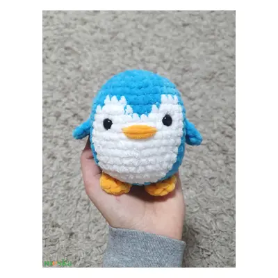 Horgolt amigurumi pingvin