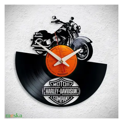 Harley Davidson - Bakelit falióra