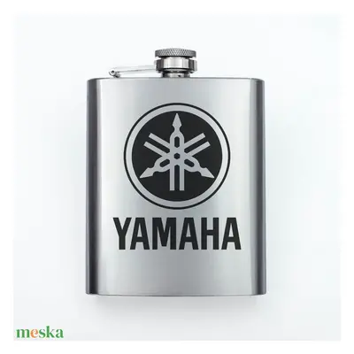 Gravírozott fém flaska - Yamaha