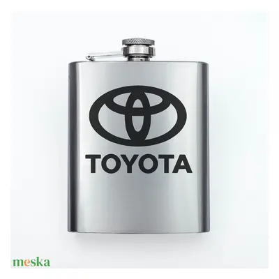 Gravírozott fém flaska - Toyota