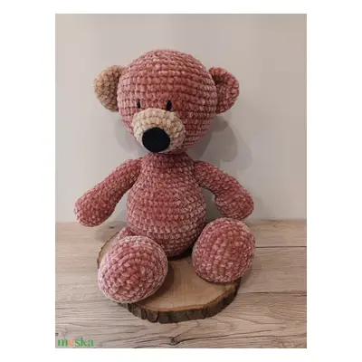 Maci Rózi, a plüss amigurumi maci