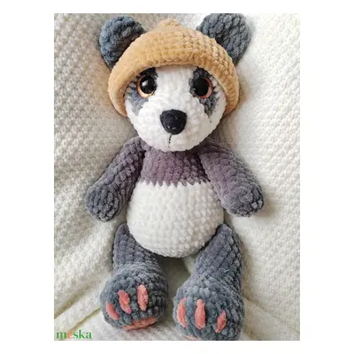 Horgolt, amigurumi panda