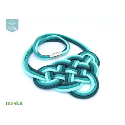 CELTIC paracord nyaklánc - Aqua